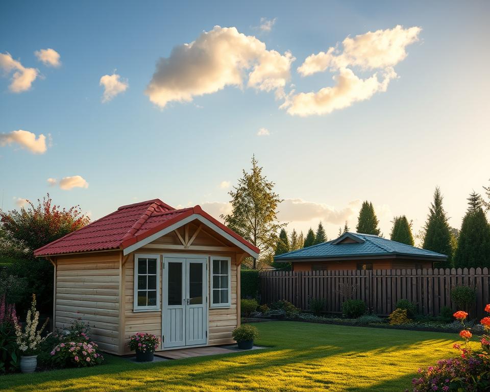 Gartenhausdach Genehmigung in Deutschland