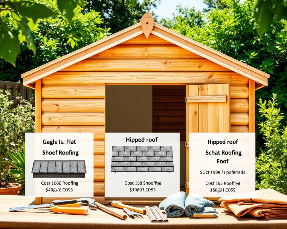 Kosten Gartenhausdach Vergleich